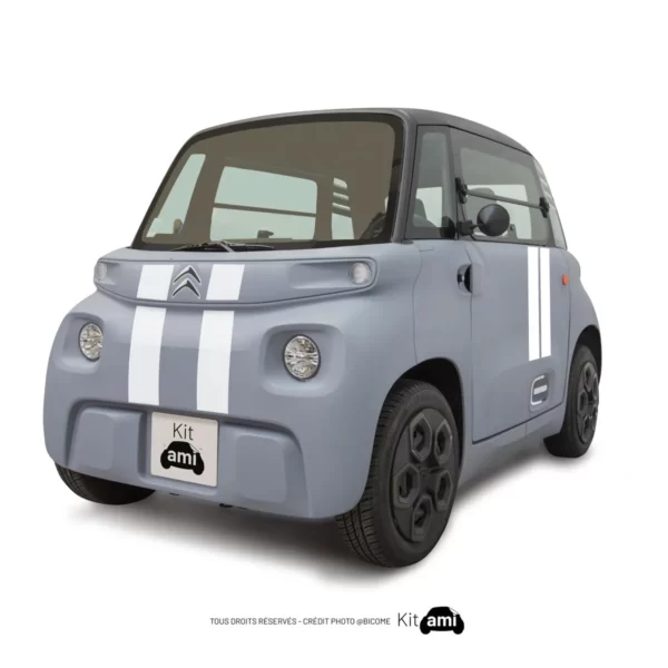 Stickers Ami citroën - just bands white - KitAmi
