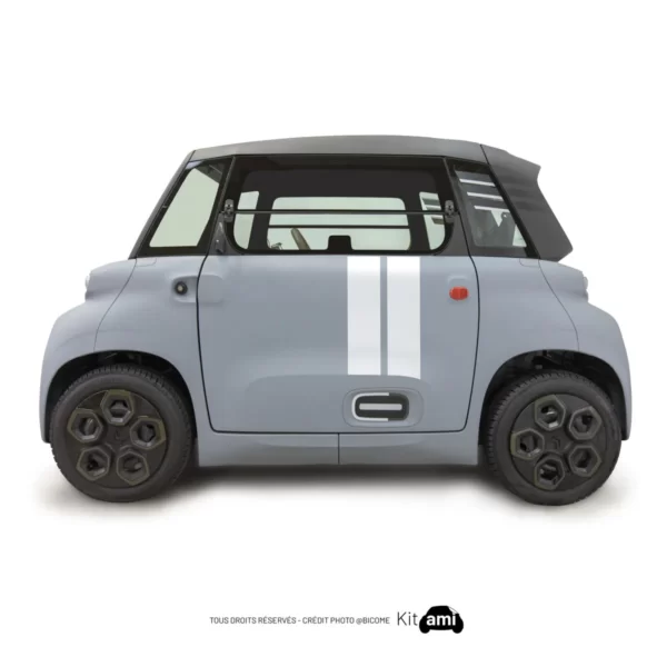 Stickers Ami citroën - just bands white - KitAmi