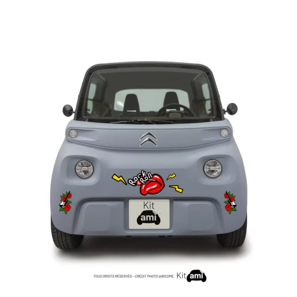Stickers Ami citroën - rock and roll - KitAmi