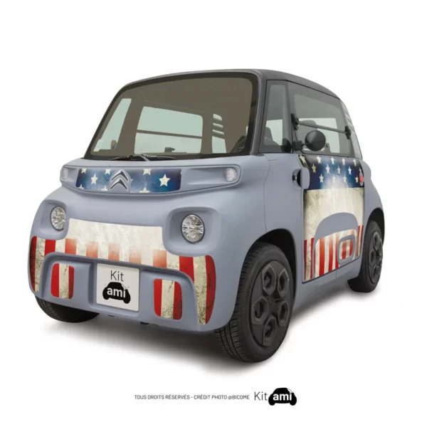 Stickers citroen Ami - America- KitAmi