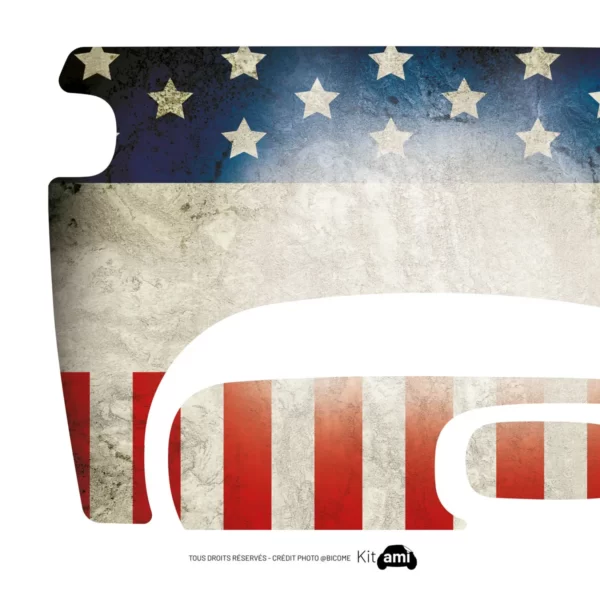 Stickers citroen Ami - America- KitAmi