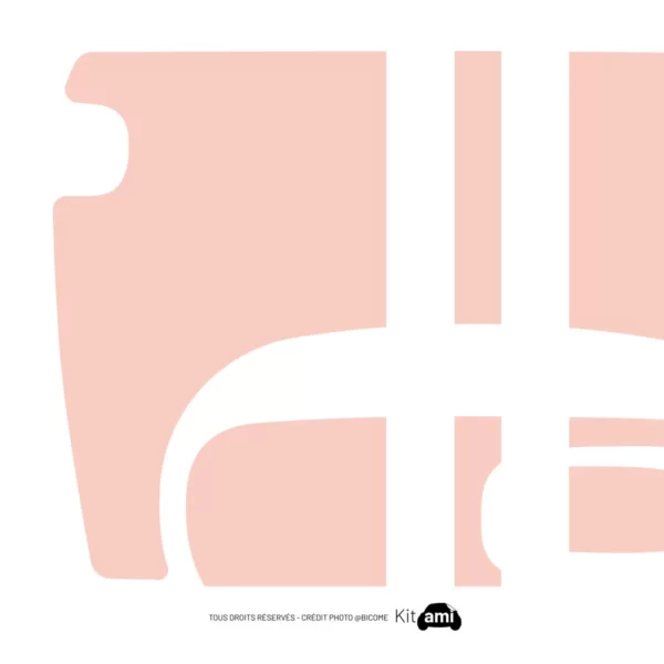 stickers citroen ami - Kit deco ami - Pale Pink