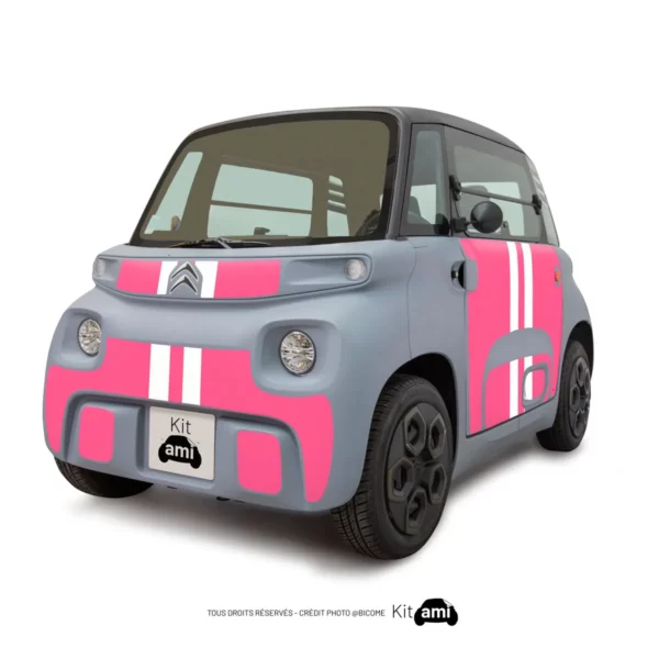 stickers citroen ami - Kit deco ami - Pink lines