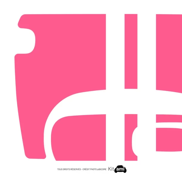 stickers citroen ami - Kit deco ami - Pink lines